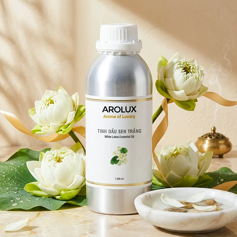 tinh dầu sen trắng 1 lít